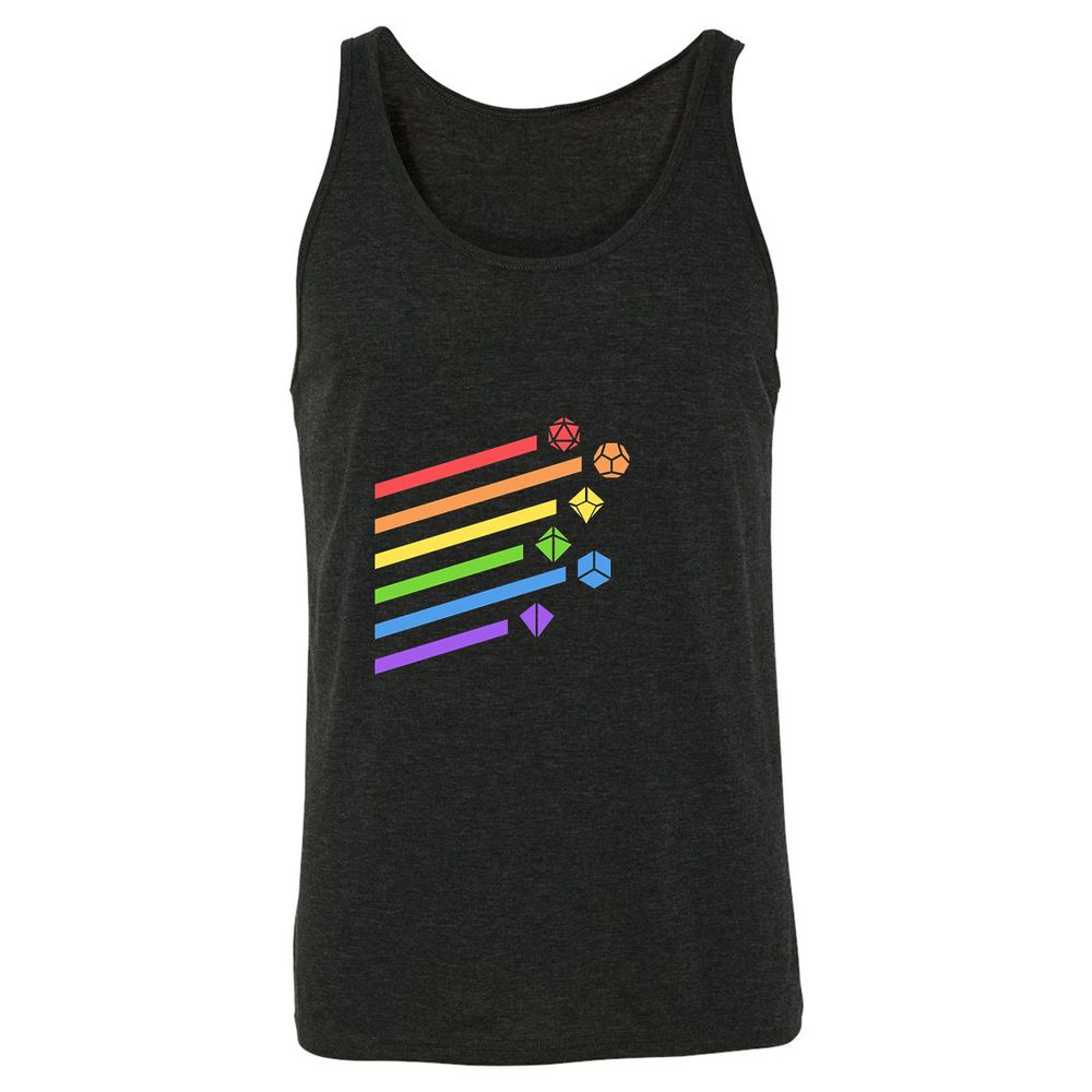 Unisex Jersey Tank - YB5BN3X2 - Charcoal Black Triblend - 5