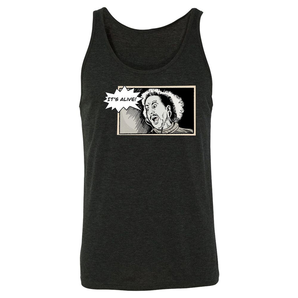 Unisex Jersey Tank - XQQPLCAP - Charcoal Black Triblend - 5