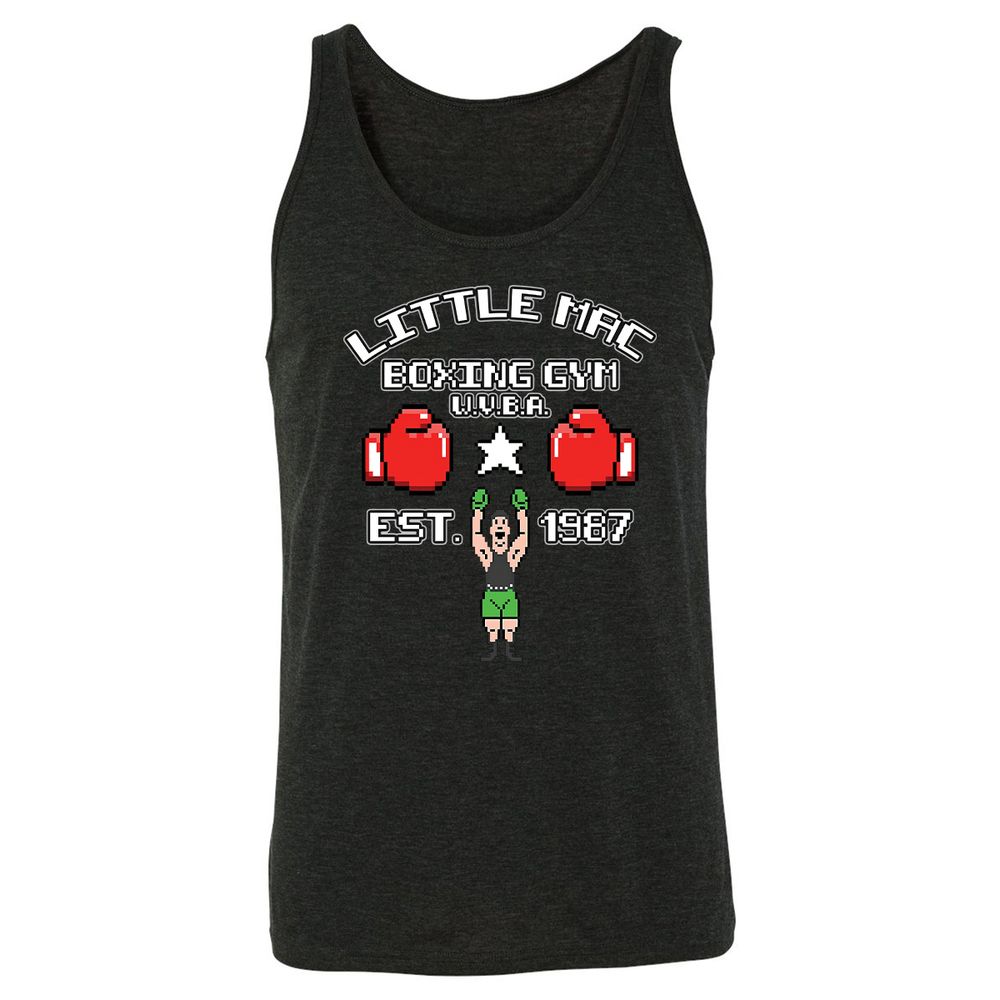 Unisex Jersey Tank - 72GNVLJH - Charcoal Black Triblend - 5