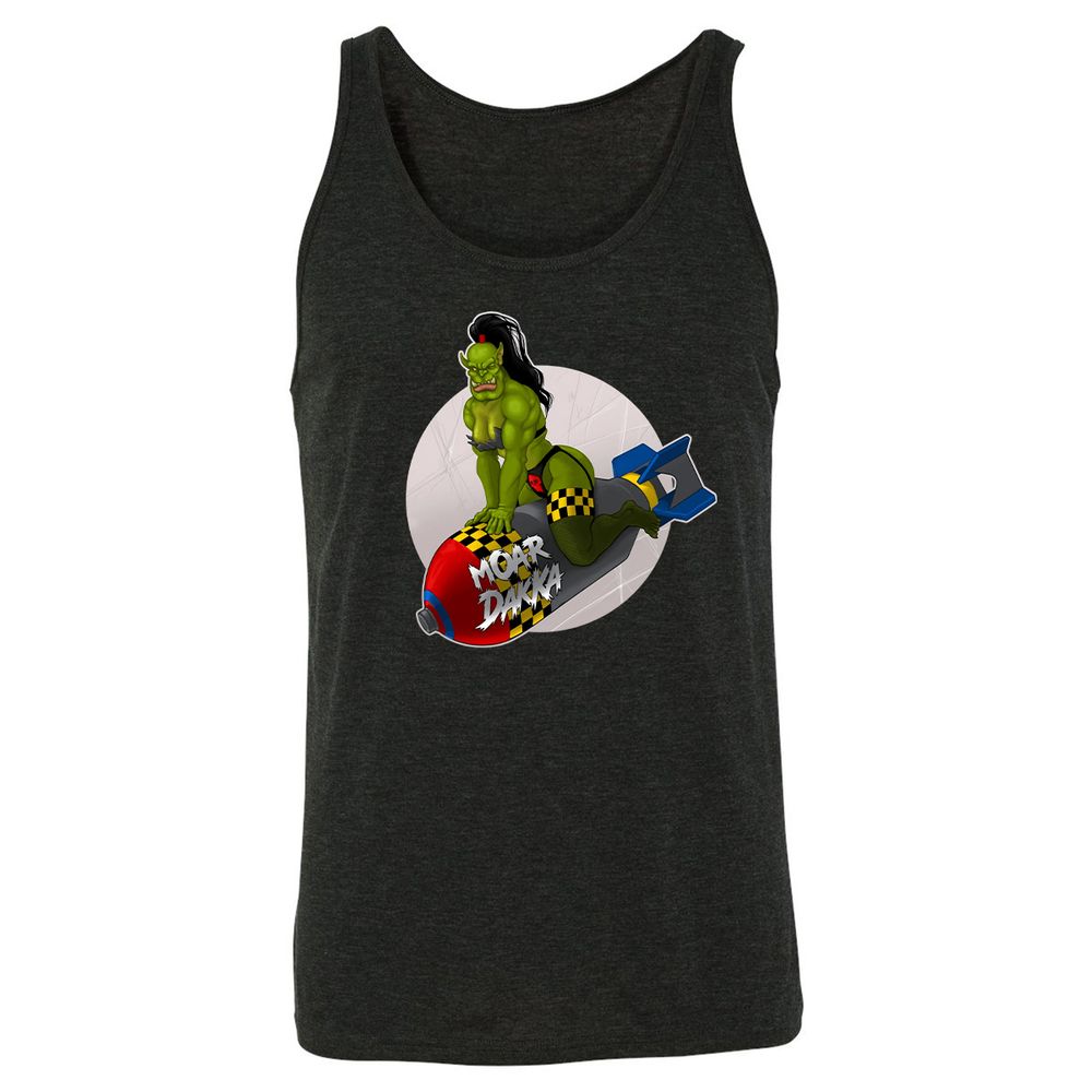 Unisex Jersey Tank - CC4ALWEN - Charcoal Black Triblend - 5