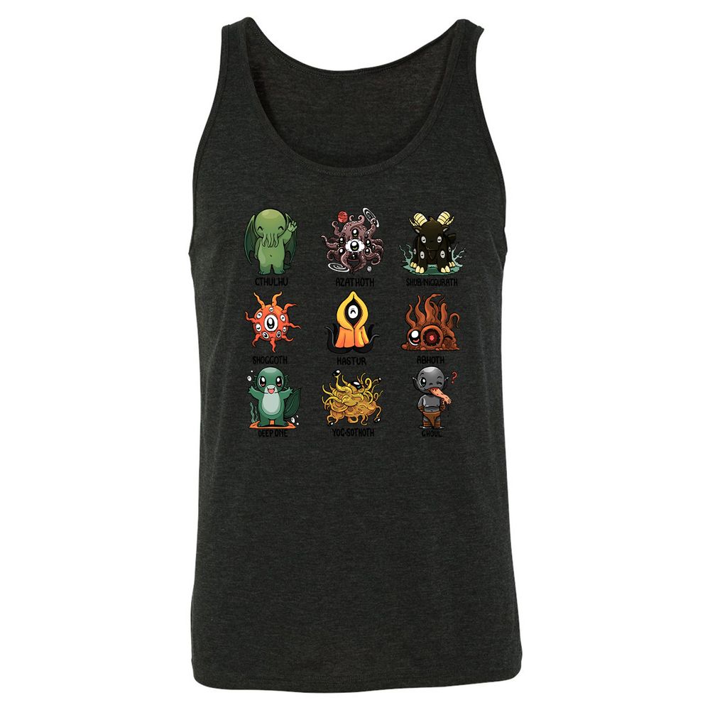 Unisex Jersey Tank - BL49T3A5 - Charcoal Black Triblend - 5