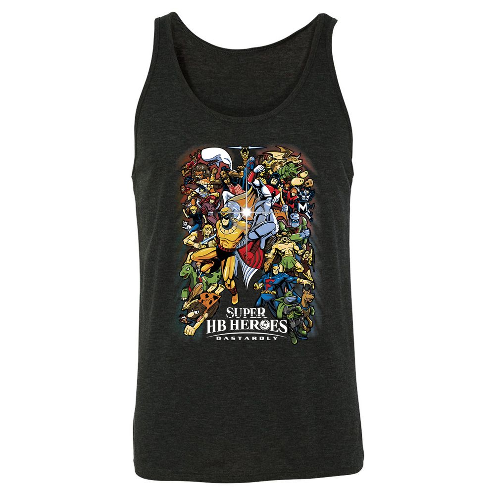 Unisex Jersey Tank - LHZZ48M9 - Charcoal Black Triblend - 5