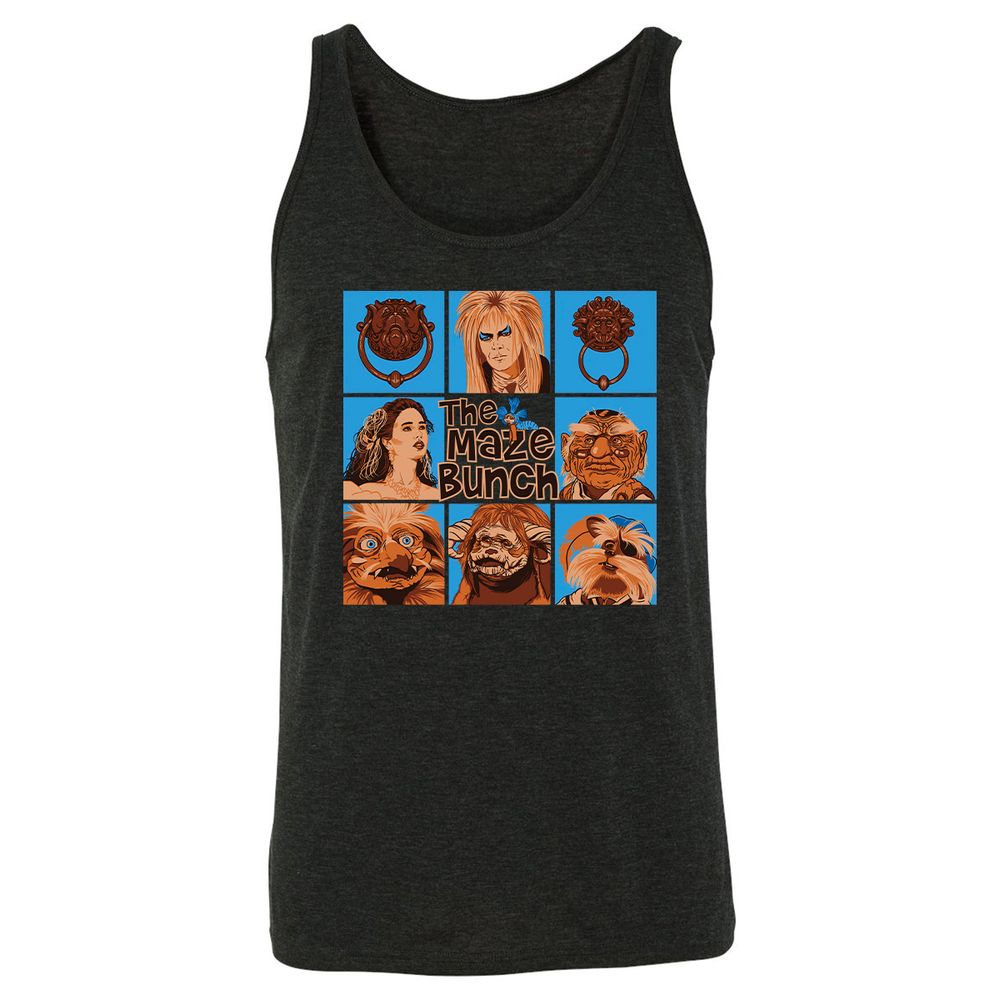 Unisex Jersey Tank - 92BB998M - Charcoal Black Triblend - 5
