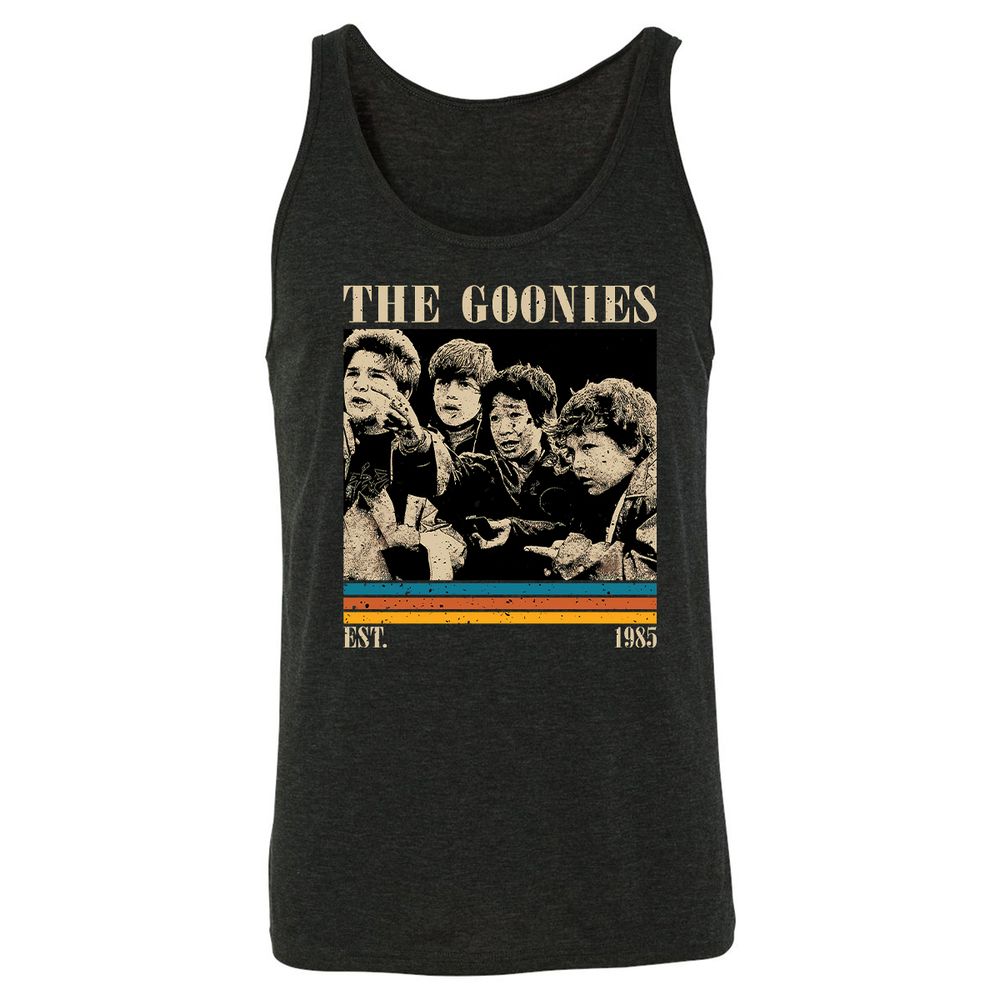 Retro The Goonies 1985 - Charcoal Black Triblend - 5