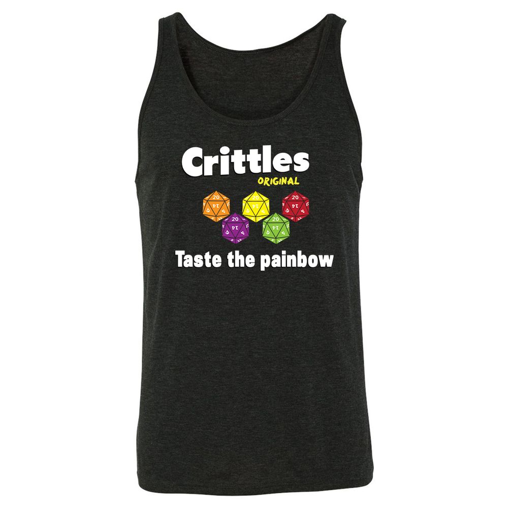 Unisex Jersey Tank - D2247BZ6 - Charcoal Black Triblend - 5