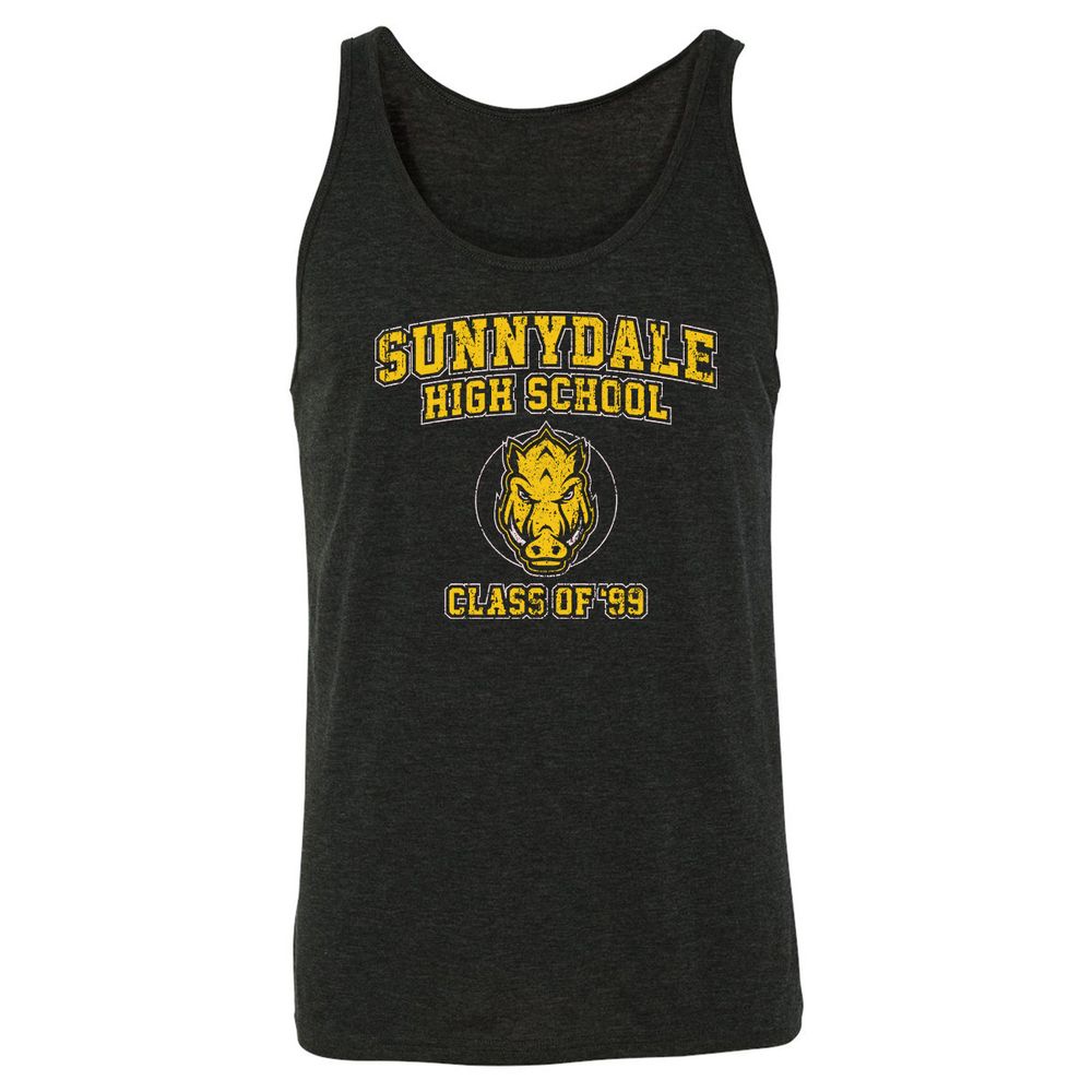 Unisex Jersey Tank - D4W7PXPA - Charcoal Black Triblend - 5