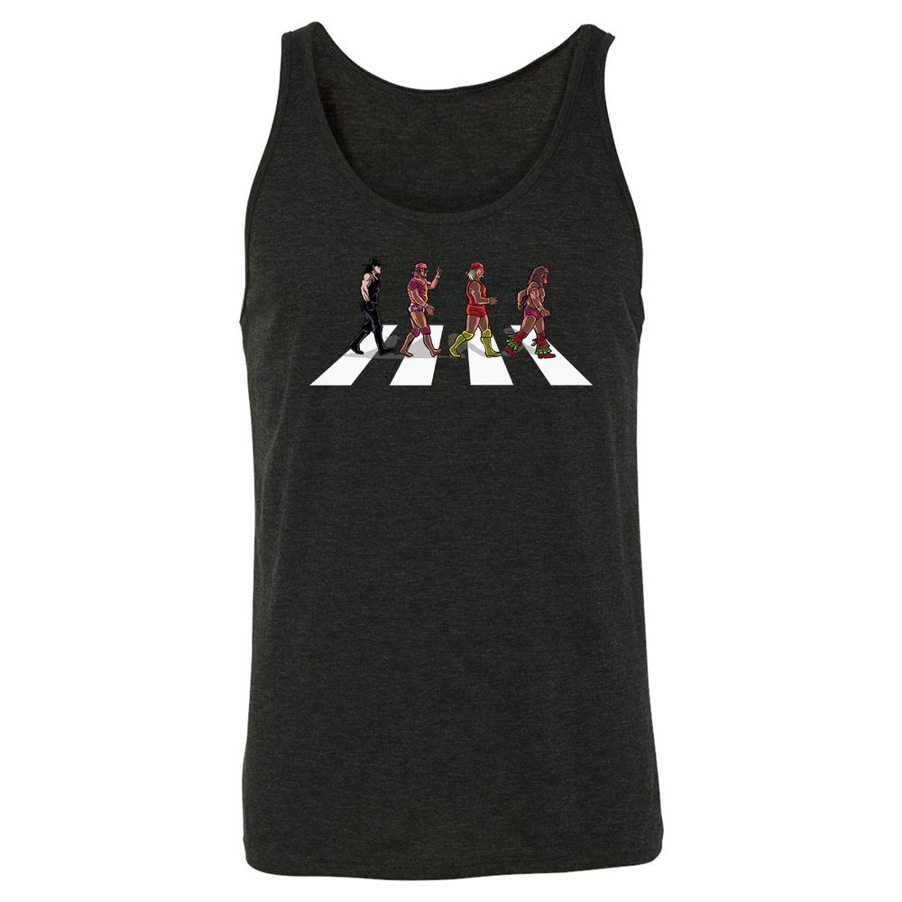 Unisex Jersey Tank - HBVAJK21 - Charcoal Black Triblend - 5