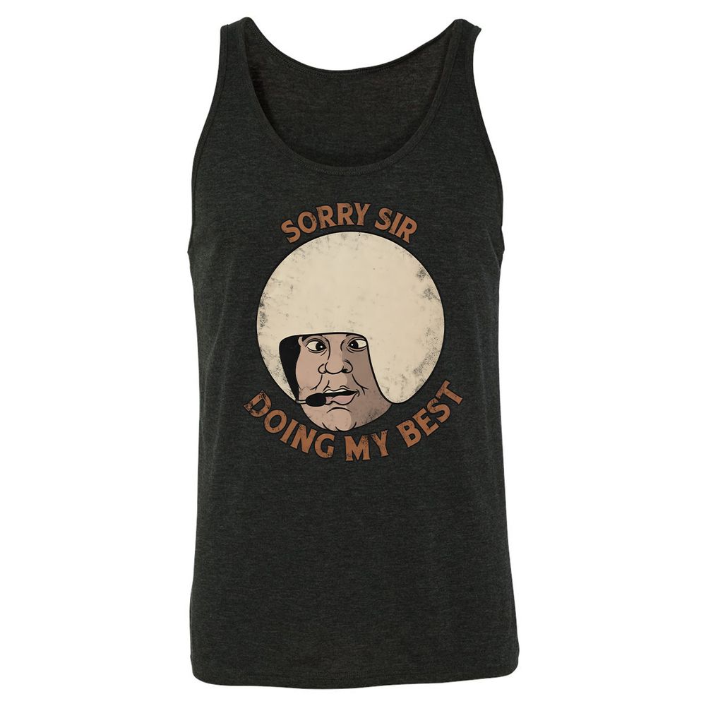 Unisex Jersey Tank - V36UC6GV - Charcoal Black Triblend - 5