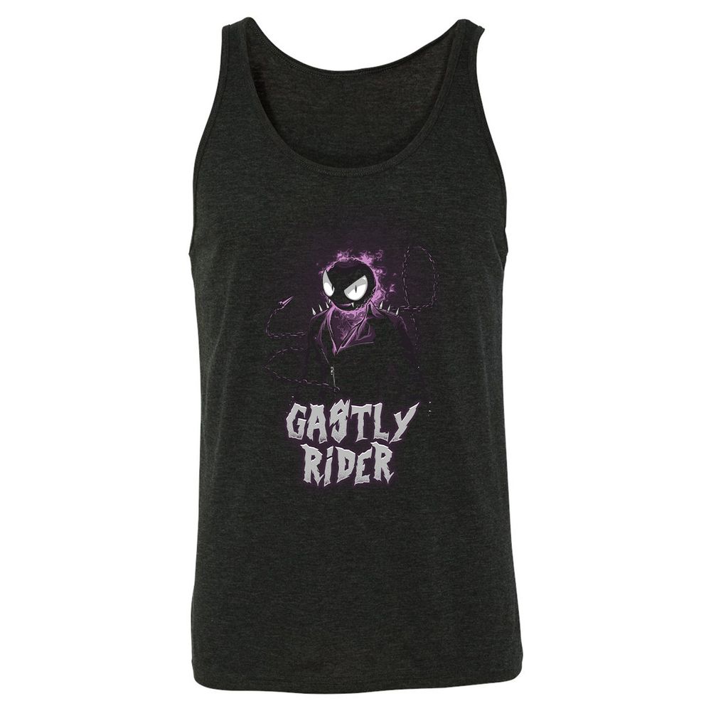 Unisex Jersey Tank - DK57UVEE - Charcoal Black Triblend - 5