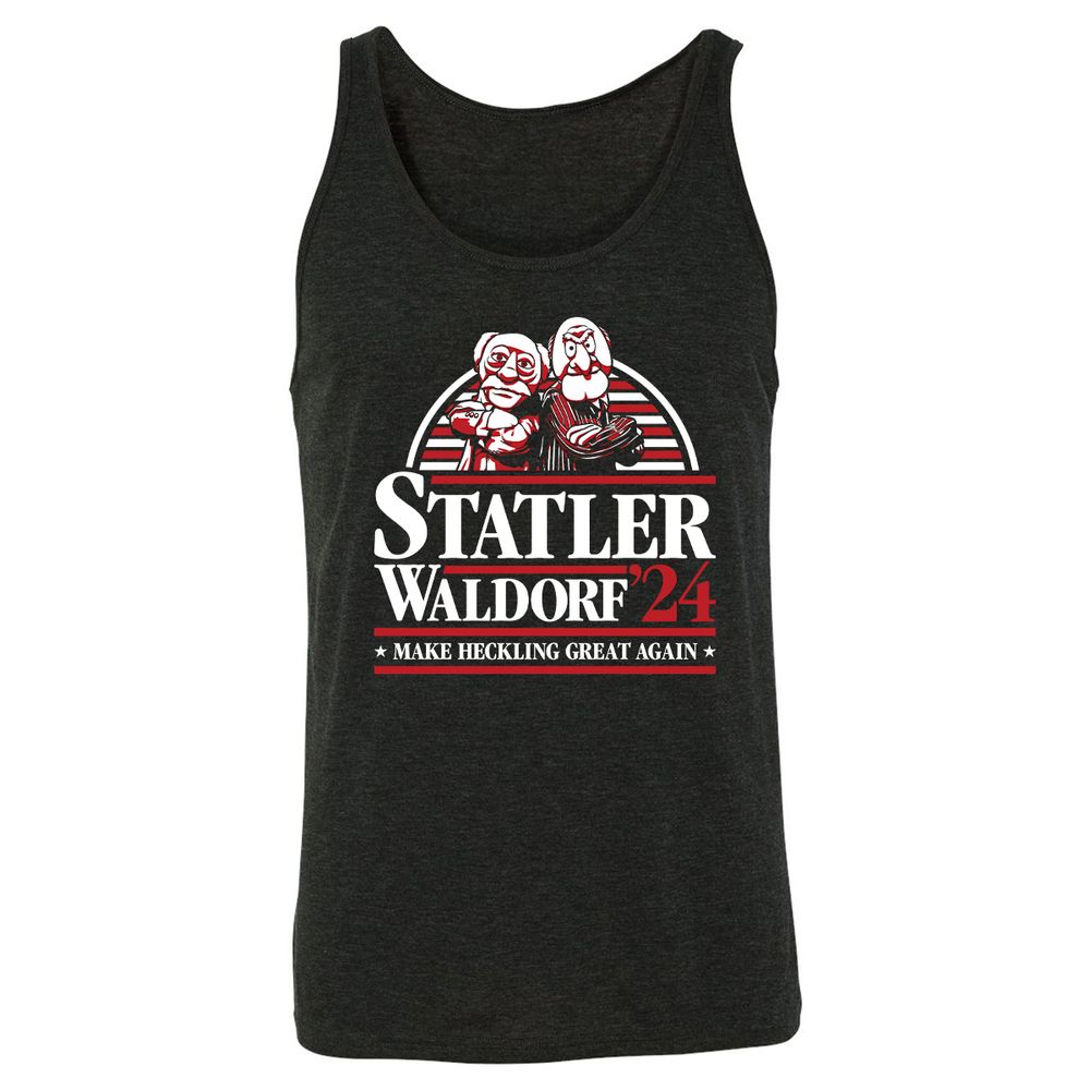 Unisex Jersey Tank - PDPC3Q7B - Charcoal Black Triblend - 5