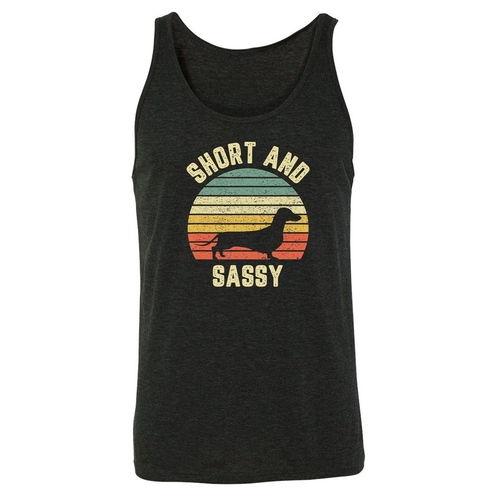 Unisex Jersey Tank - WH4MPVU8 - Charcoal Black Triblend - 5