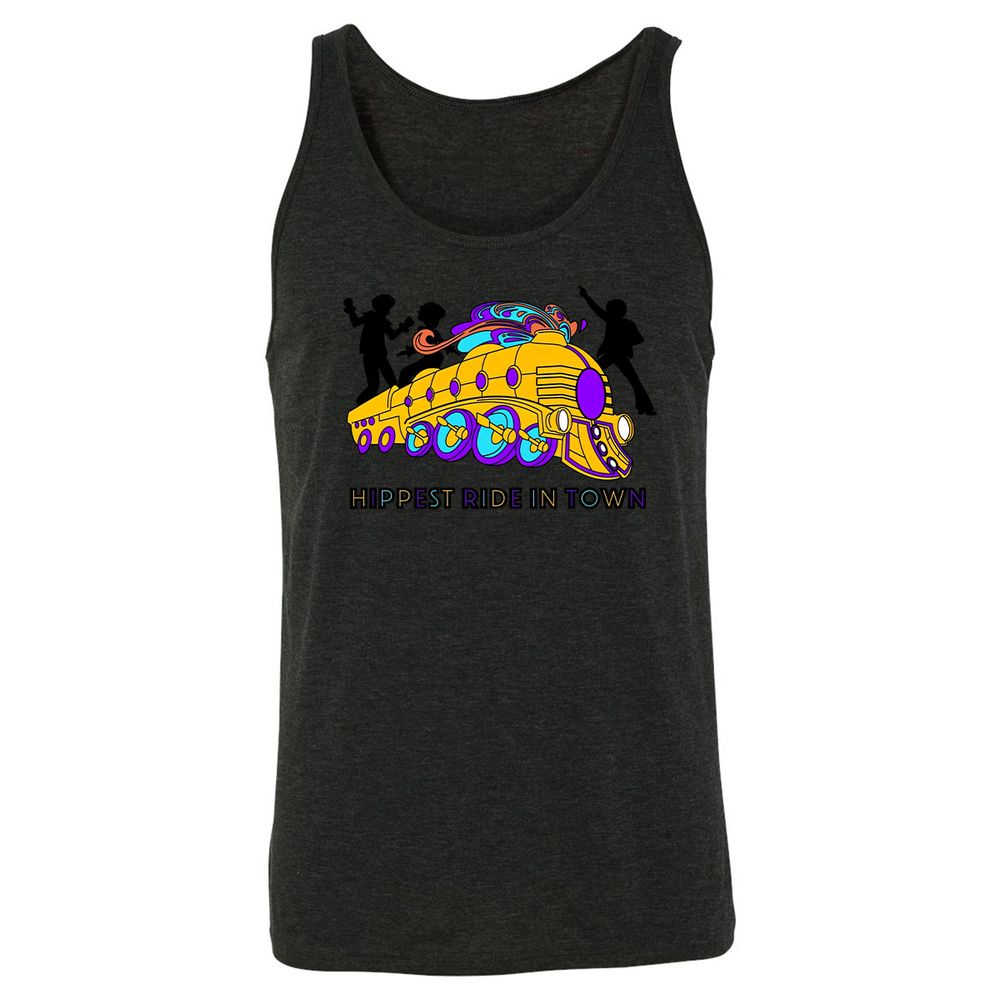 Unisex Jersey Tank - UVBQ3FAA - Charcoal Black Triblend - 5