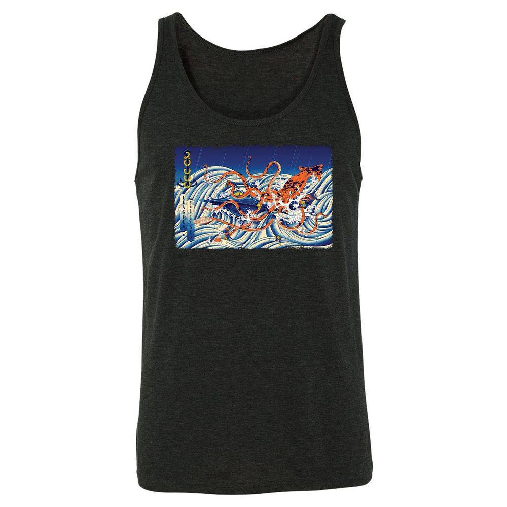 Unisex Jersey Tank - XF236TL3 - Charcoal Black Triblend - 5