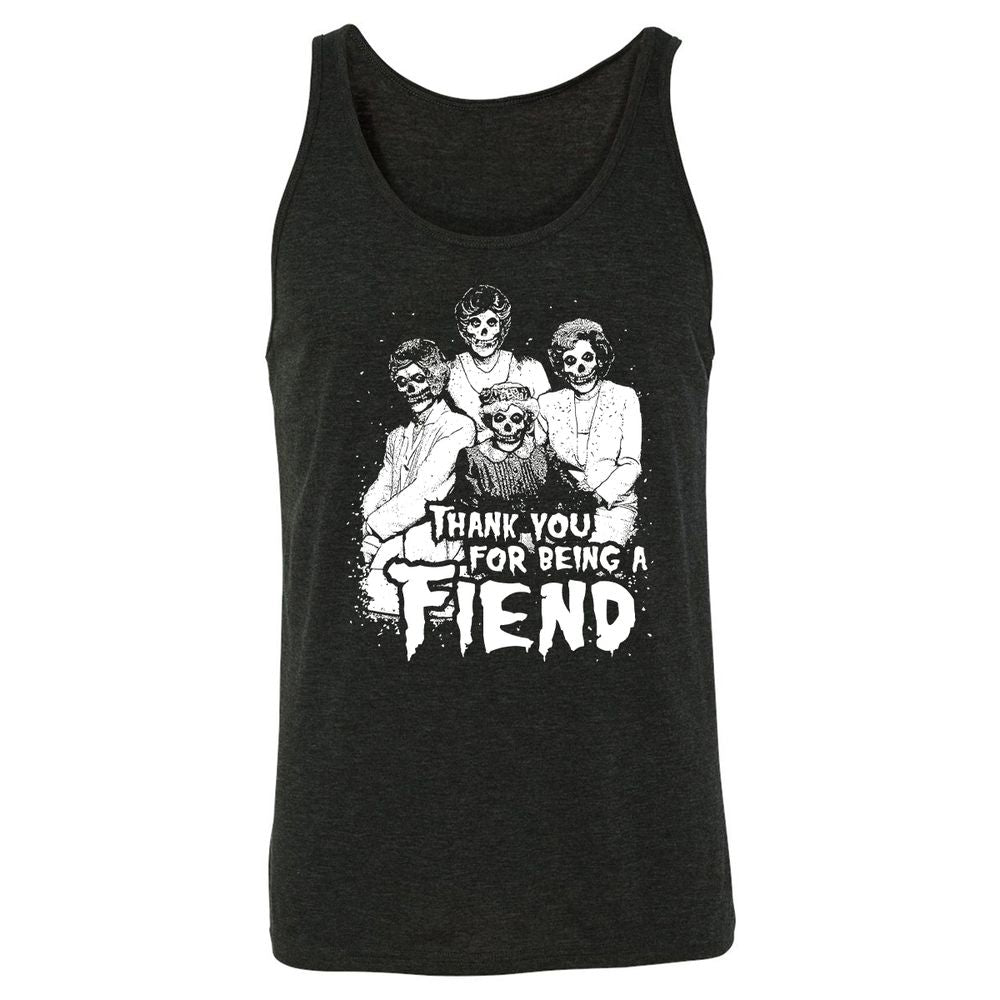 Unisex Jersey Tank - GHBPQ4NB - Charcoal Black Triblend - 5