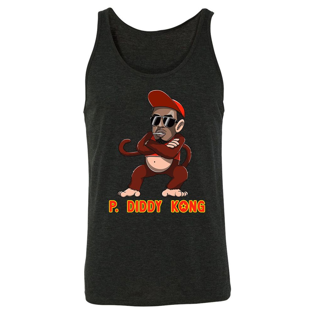 Unisex Jersey Tank - EVD2BQXC - Charcoal Black Triblend - 5