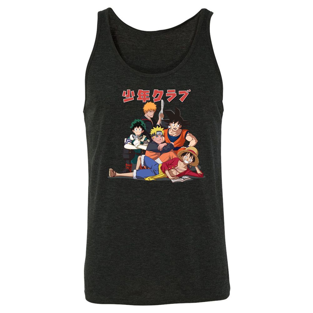 Unisex Jersey Tank - RGU9MHSP - Charcoal Black Triblend - 5