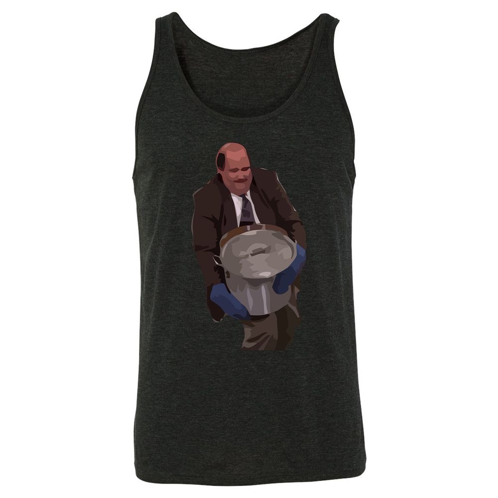 Unisex Jersey Tank - 9DTWRLG6 - Charcoal Black Triblend - 5