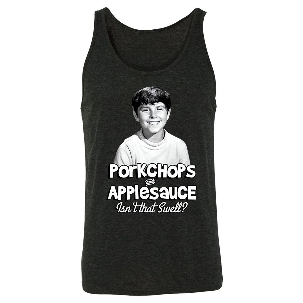 Unisex Jersey Tank - U7SGV4TE - Charcoal Black Triblend - 5