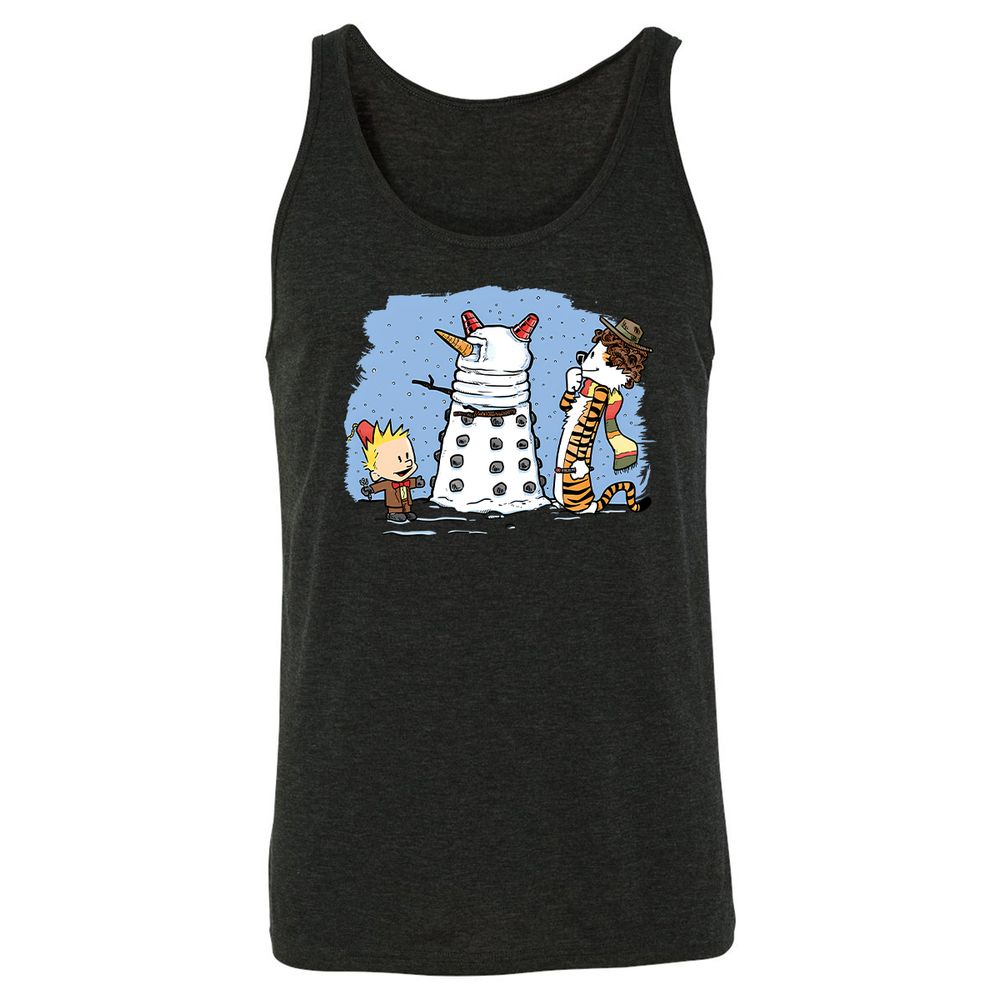 Unisex Jersey Tank - D51L59H2 - Charcoal Black Triblend - 5