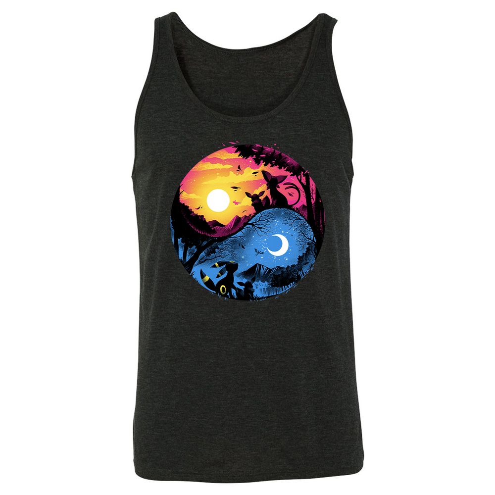 Unisex Jersey Tank - YXE5LRAH - Charcoal Black Triblend - 5