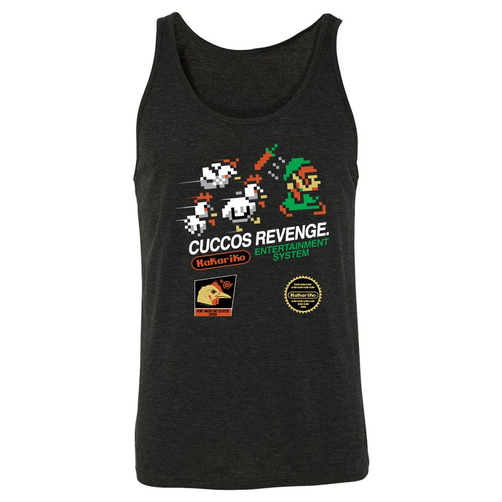 Unisex Jersey Tank - QNPRBJ9S - Charcoal Black Triblend - 5