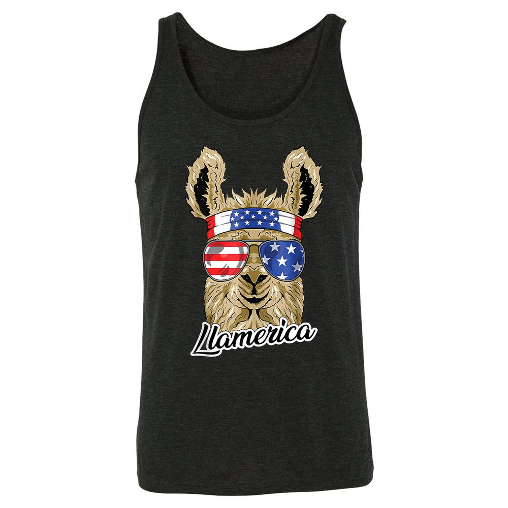 Unisex Jersey Tank - HTTXUFYA - Charcoal Black Triblend - 5