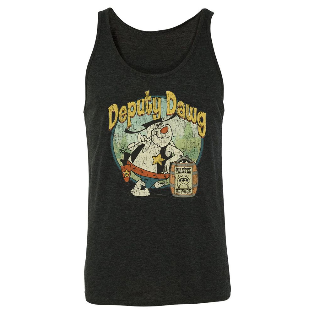Deputy Dawg - Charcoal Black Triblend - 5