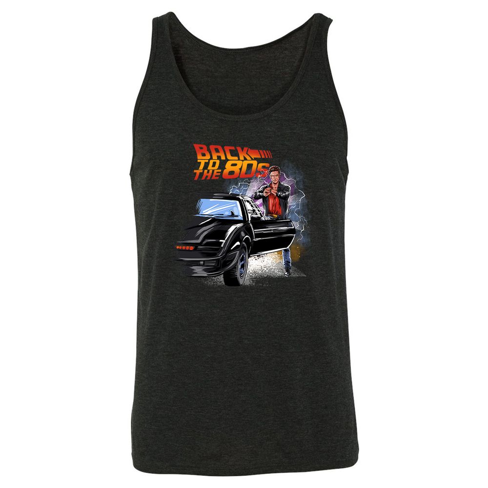 Unisex Jersey Tank - SERWN3GD - Charcoal Black Triblend - 5