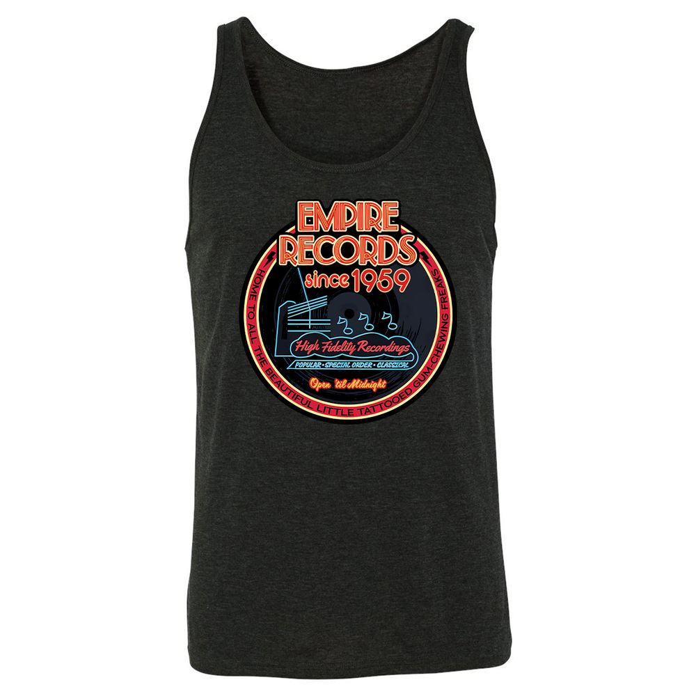 Unisex Jersey Tank - FK48FK7M - Charcoal Black Triblend - 5
