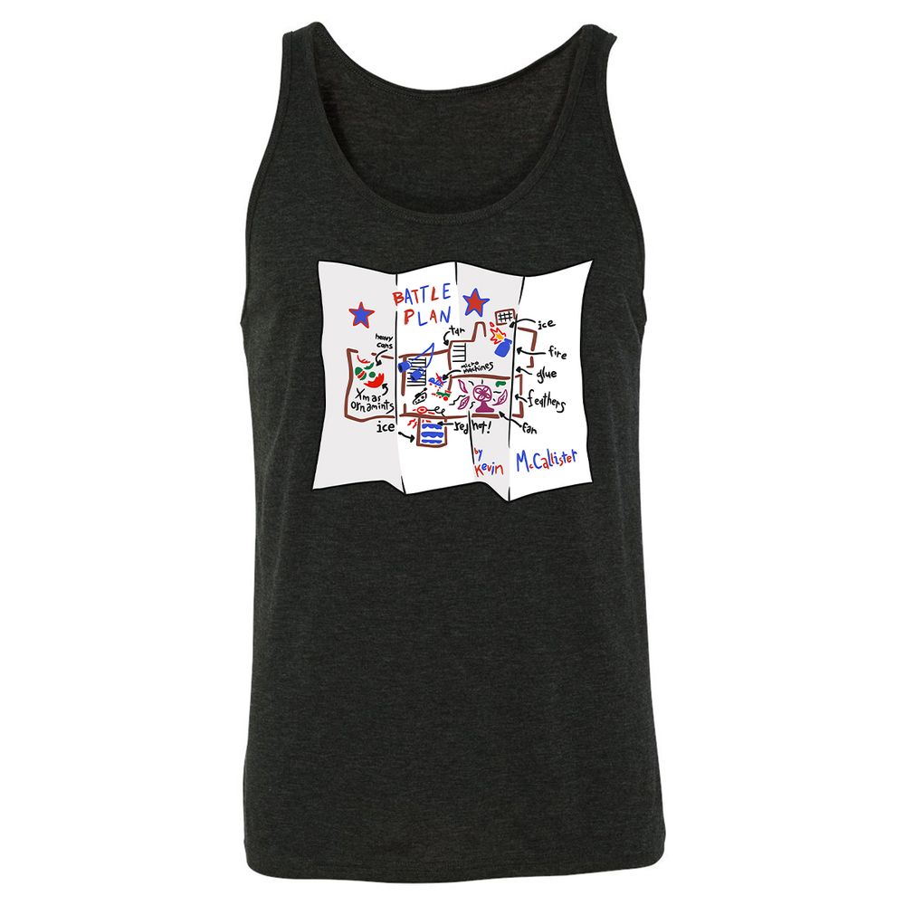 Unisex Jersey Tank - XYK45K39 - Charcoal Black Triblend - 5