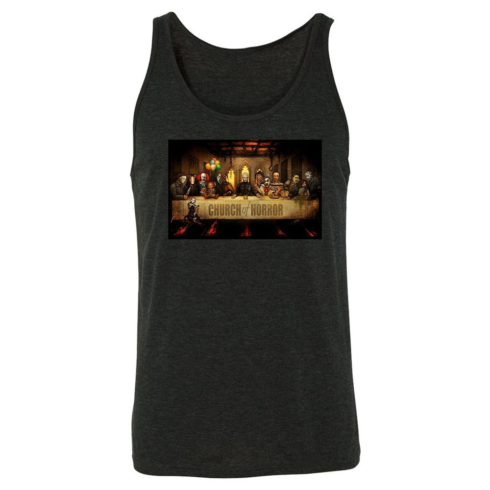 Unisex Jersey Tank - RQSYLMRE - Charcoal Black Triblend - 5