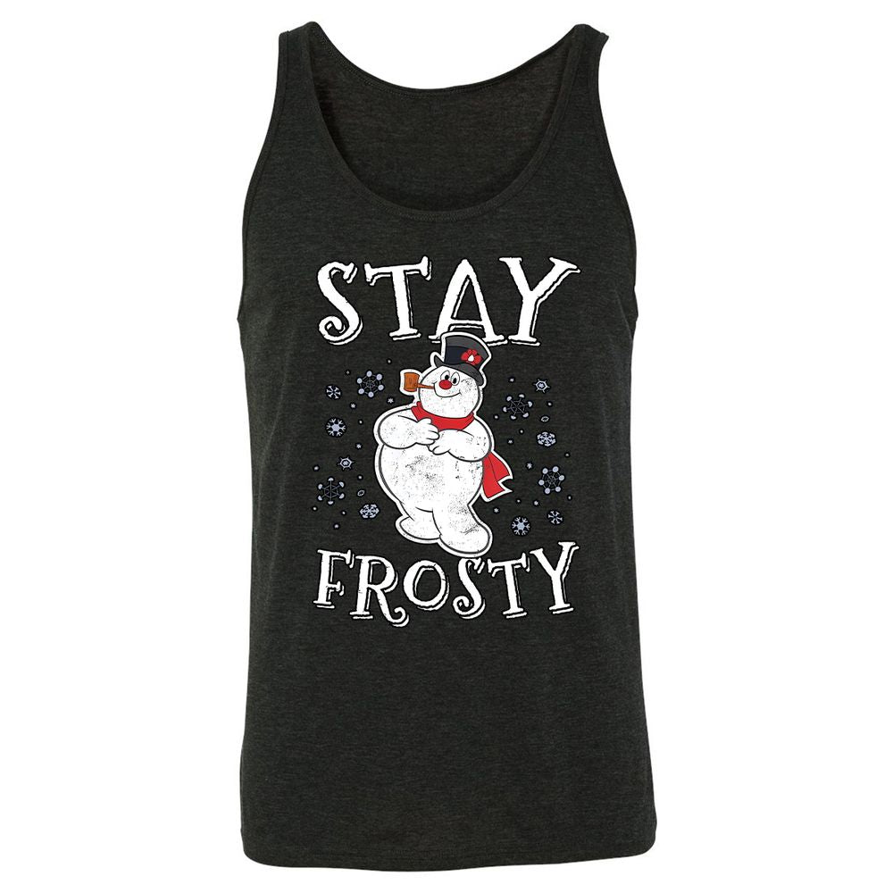 Unisex Jersey Tank - ASZGP5EQ - Charcoal Black Triblend - 5