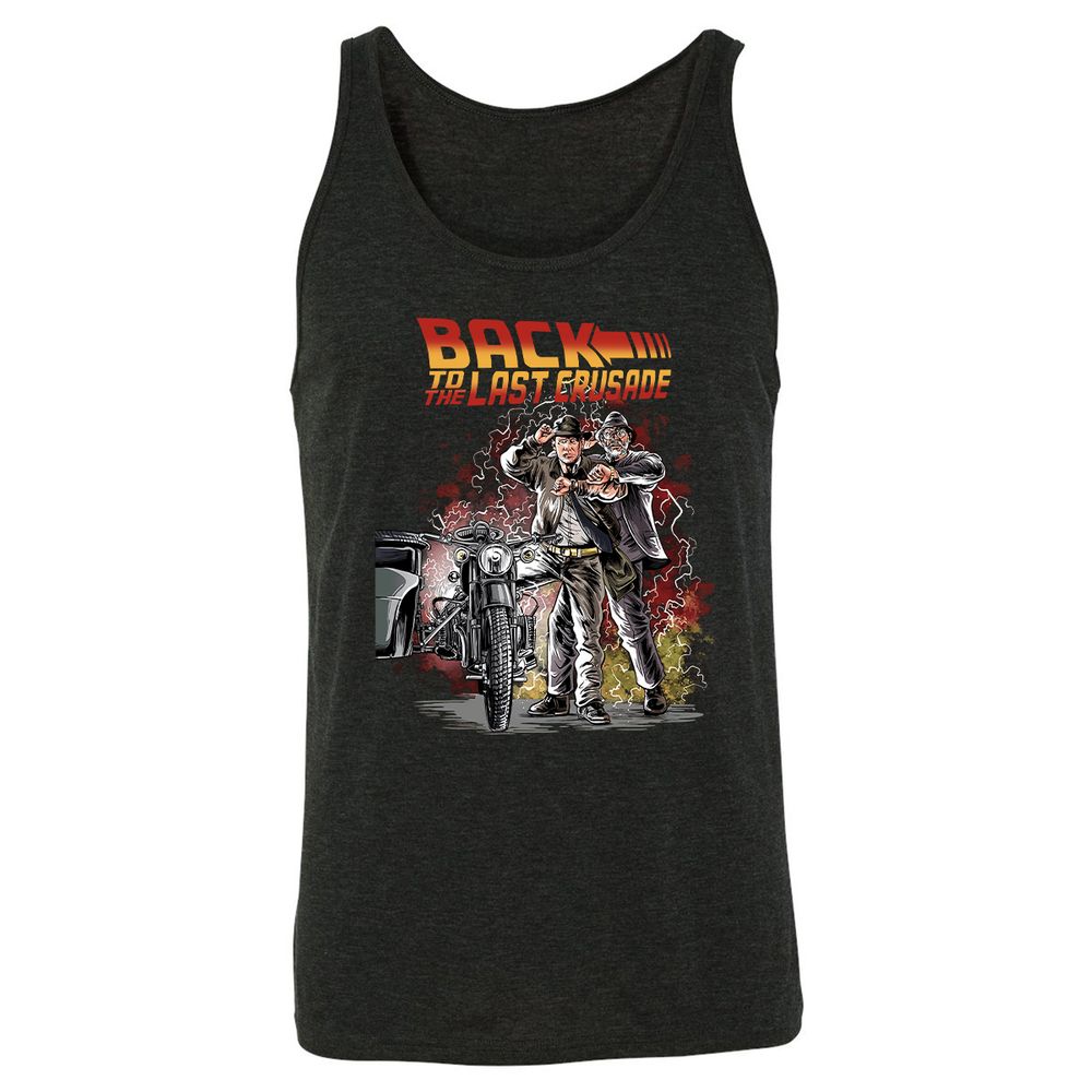 Unisex Jersey Tank - D3YPE8Z1 - Charcoal Black Triblend - 5