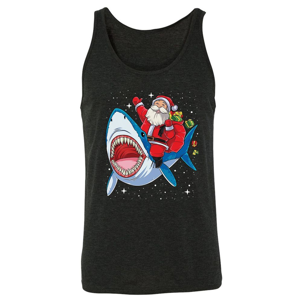 Unisex Jersey Tank - TB4X8TKD - Charcoal Black Triblend - 5