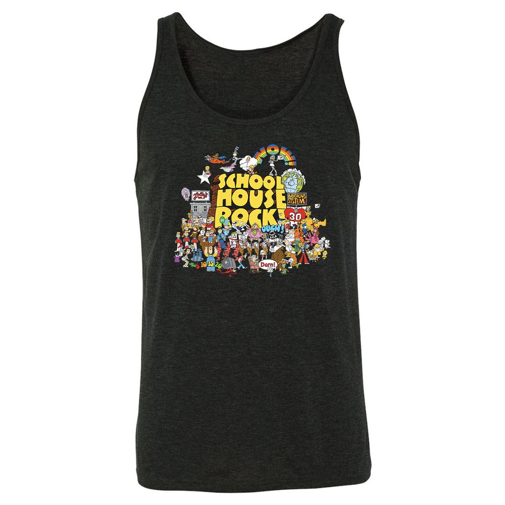 Unisex Jersey Tank - RCNA9TL3 - Charcoal Black Triblend - 5