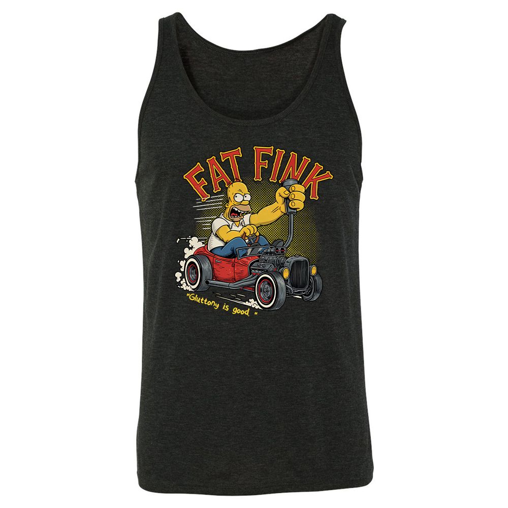 Unisex Jersey Tank - RTY3ER3Z - Charcoal Black Triblend - 5
