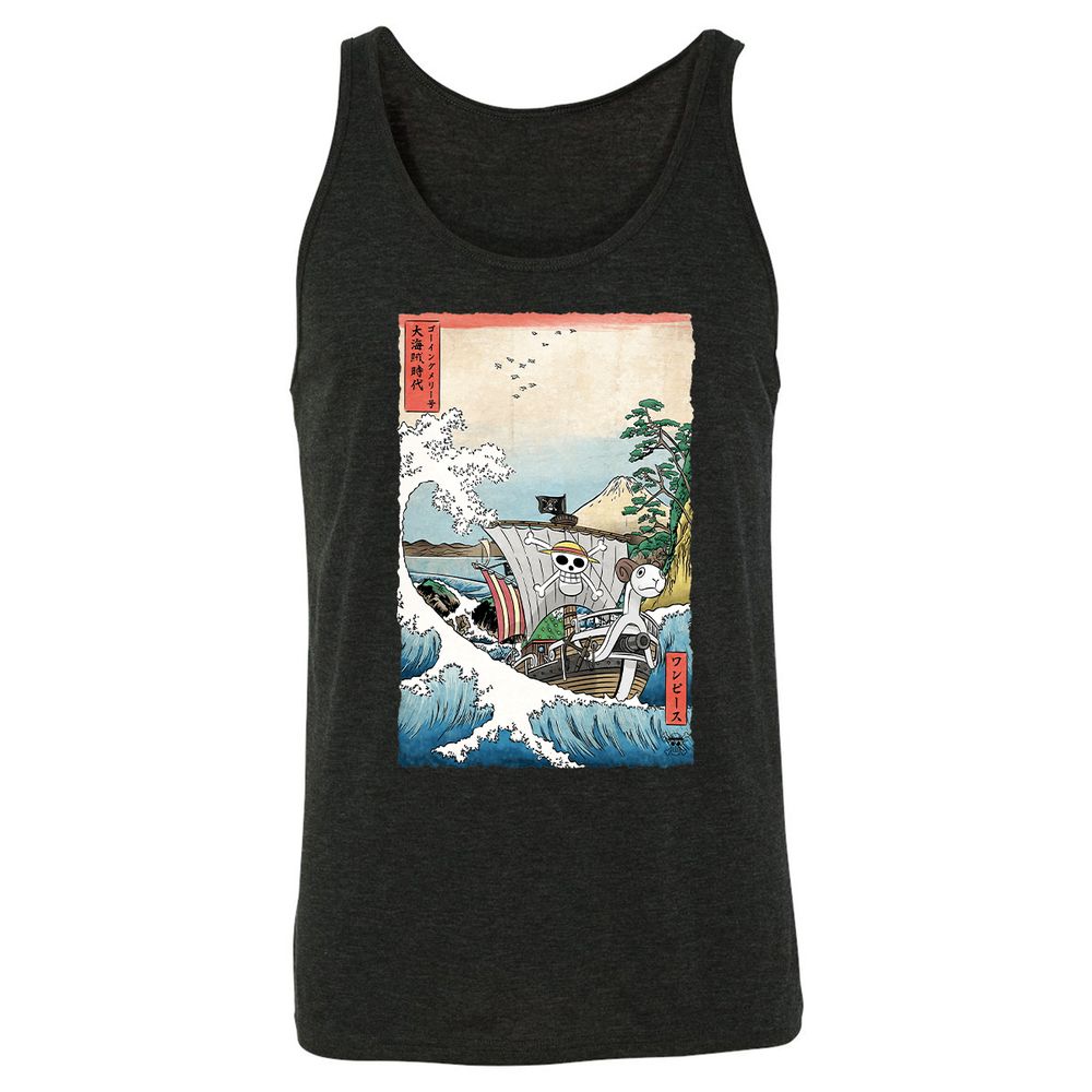 Unisex Jersey Tank - CRH8H9NC - Charcoal Black Triblend - 5
