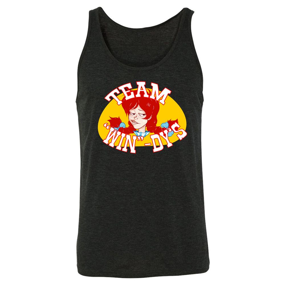 Unisex Jersey Tank - QZ8UMLJZ - Charcoal Black Triblend - 5