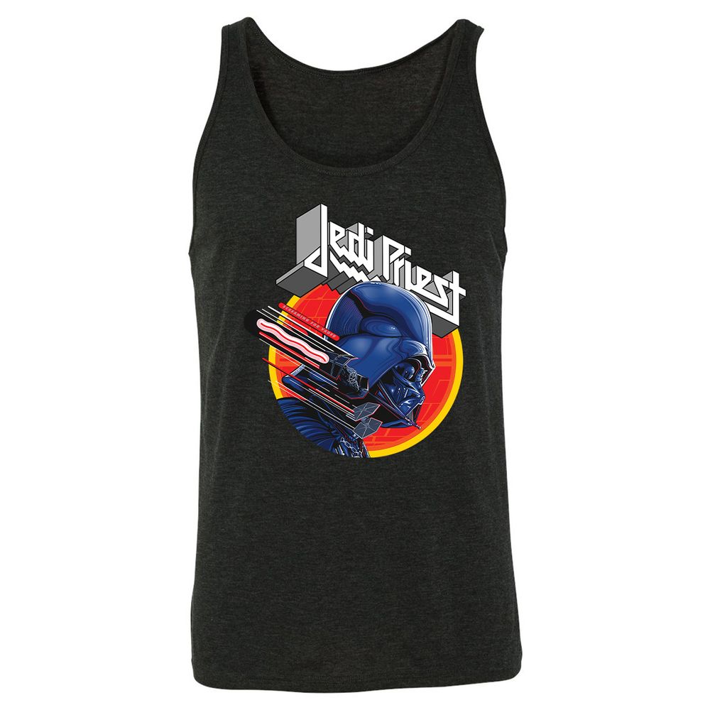 Unisex Jersey Tank - 968KAWN7 - Charcoal Black Triblend - 5