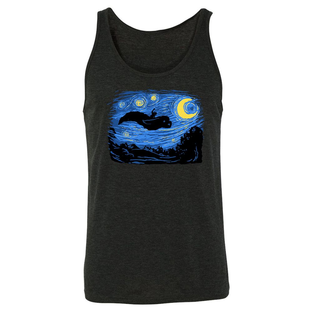 Unisex Jersey Tank - ZKYNCSD6 - Charcoal Black Triblend - 5