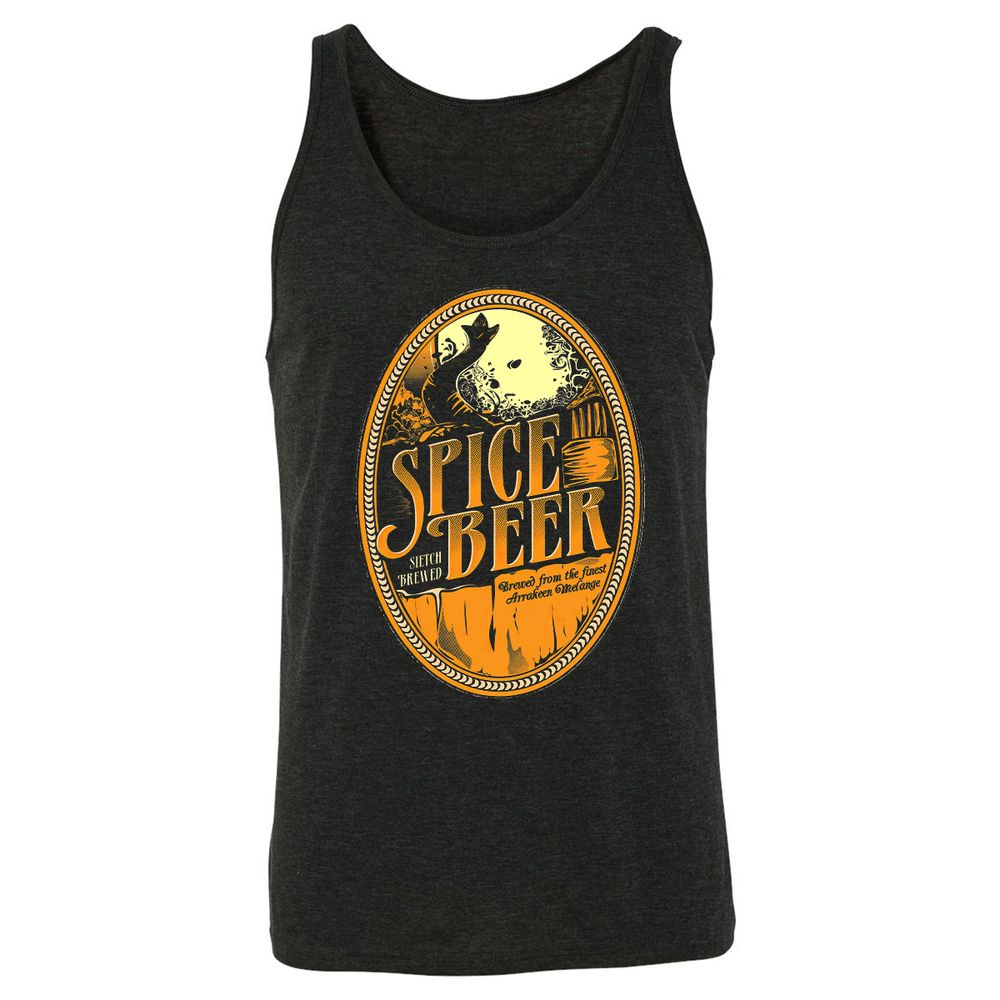 Unisex Jersey Tank - GXFUGRFD - Charcoal Black Triblend - 5