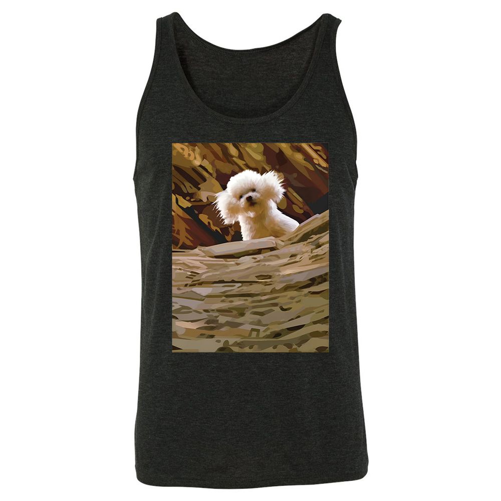 Precious Bichon - Charcoal Black Triblend - 5