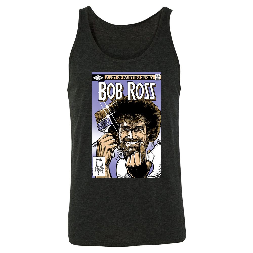 Unisex Jersey Tank - 2SERXE12 - Charcoal Black Triblend - 5