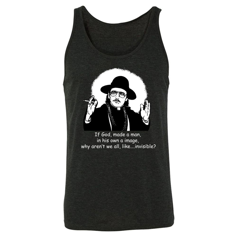 Unisex Jersey Tank - 9152QDCM - Charcoal Black Triblend - 5