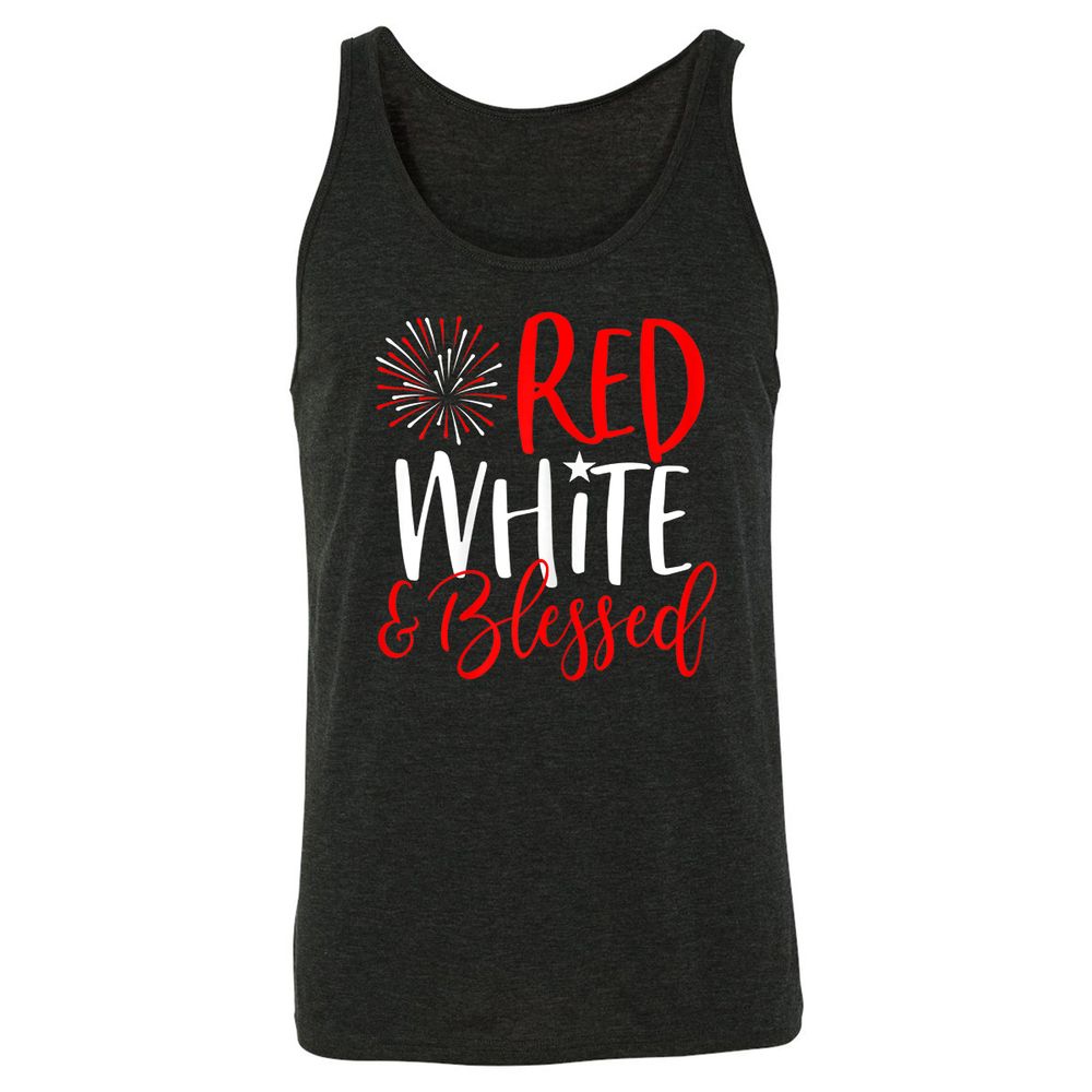 Unisex Jersey Tank - GXQDTR9S - Charcoal Black Triblend - 5