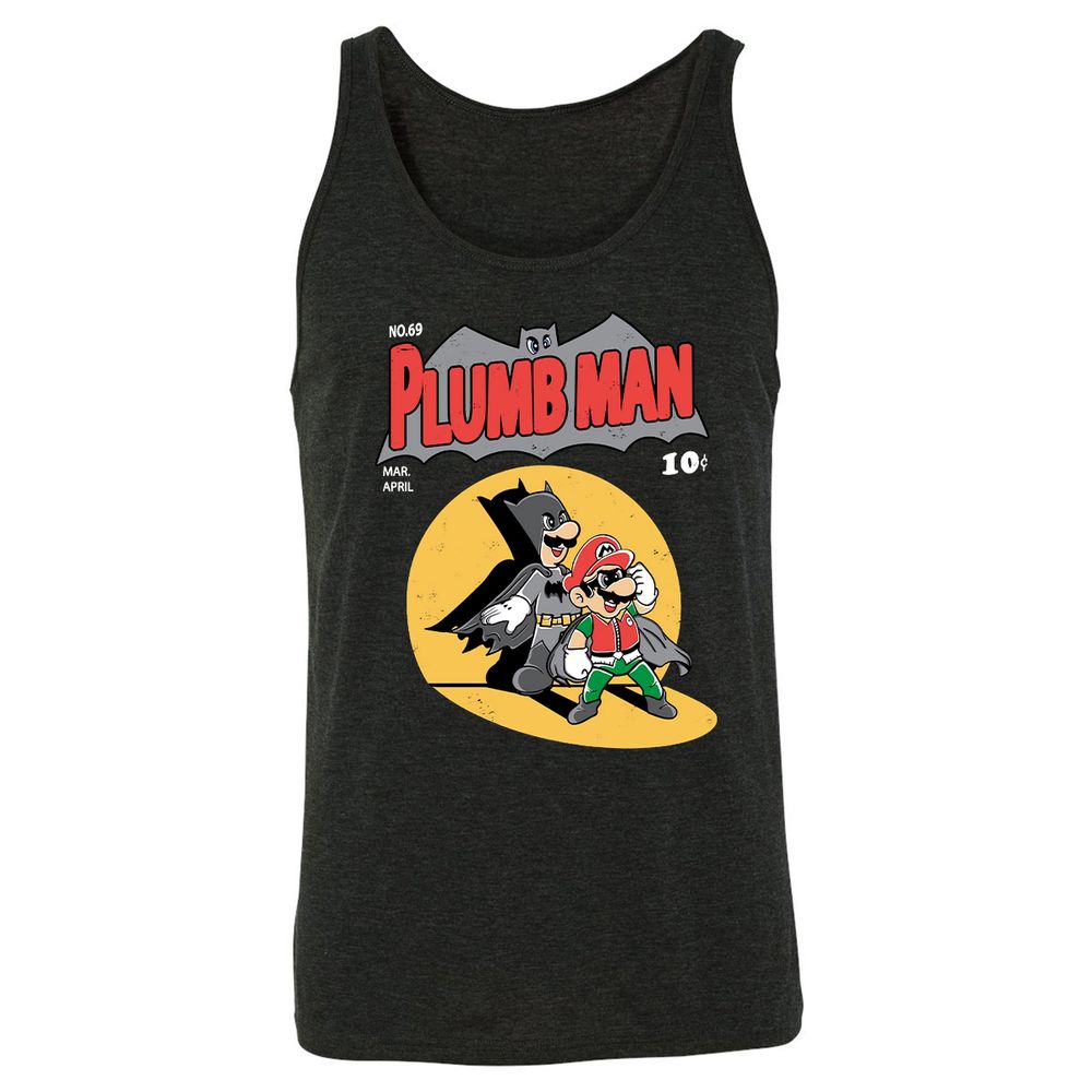 Unisex Jersey Tank - VTSUFP38 - Charcoal Black Triblend - 5