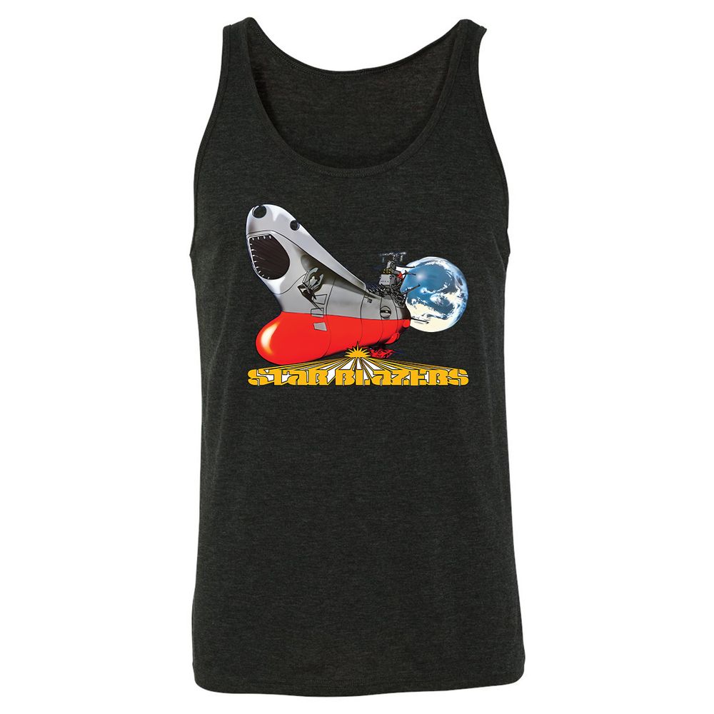 Unisex Jersey Tank - AXR6JMKQ - Charcoal Black Triblend - 5