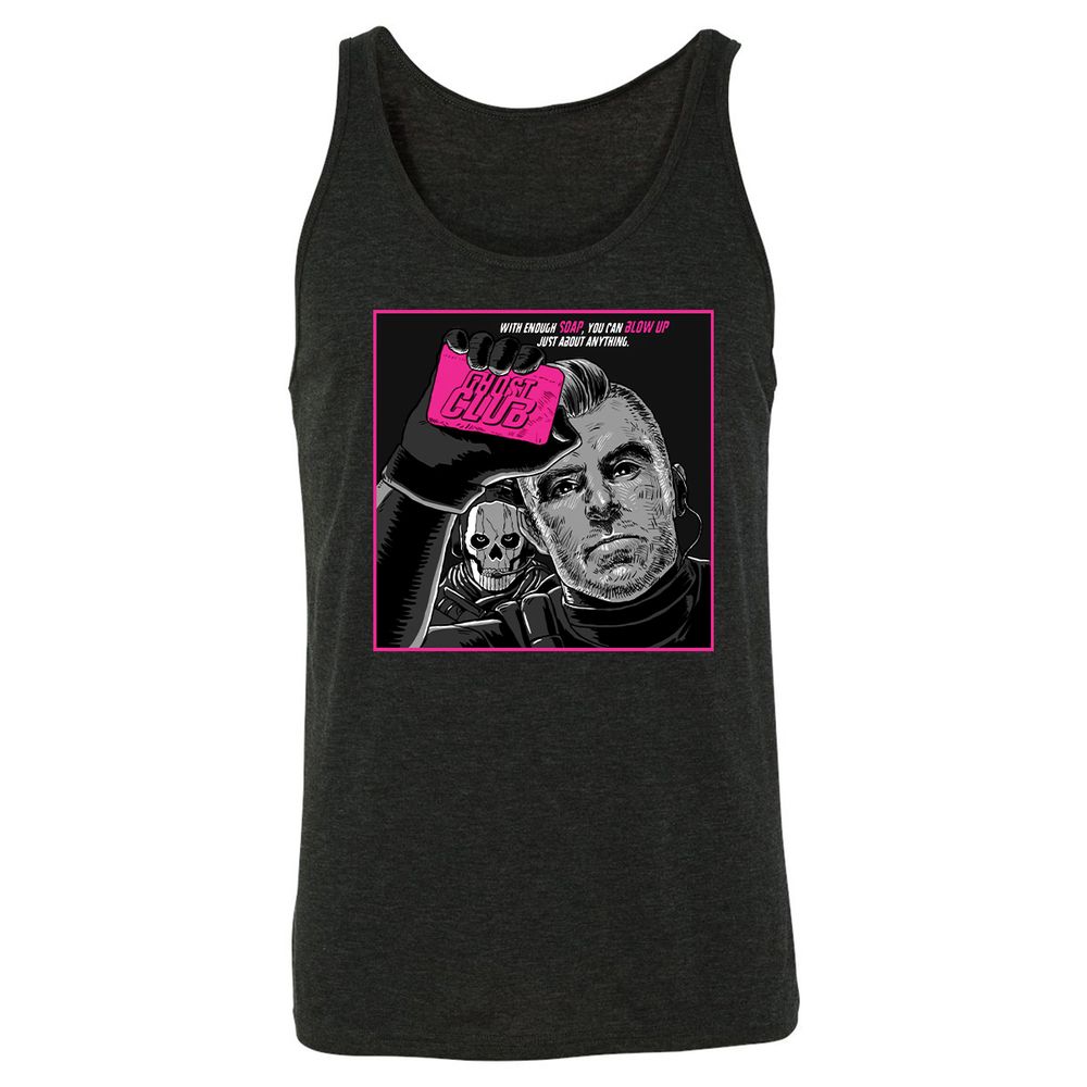 Unisex Jersey Tank - 6M8DNX7X - Charcoal Black Triblend - 5