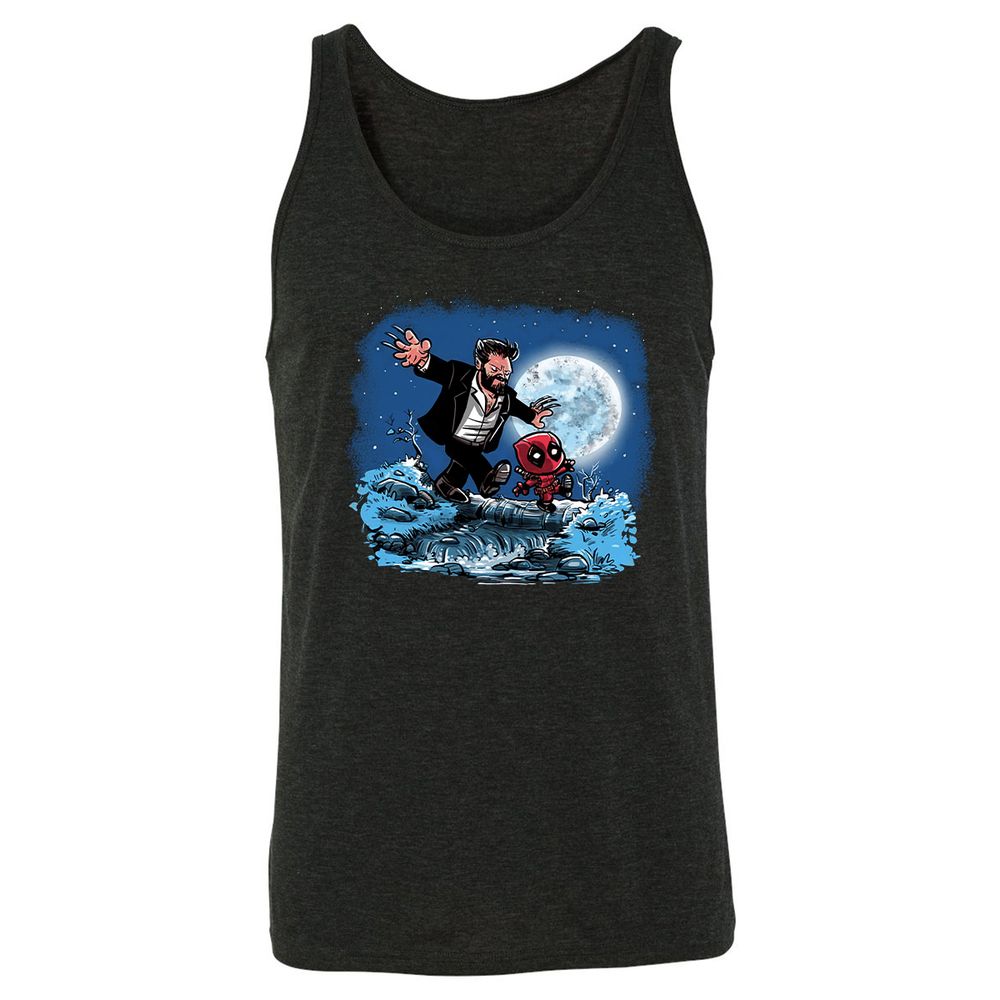 Unisex Jersey Tank - VENF543A - Charcoal Black Triblend - 5