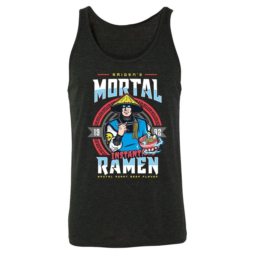 Unisex Jersey Tank - JDXXXM3D - Charcoal Black Triblend - 5